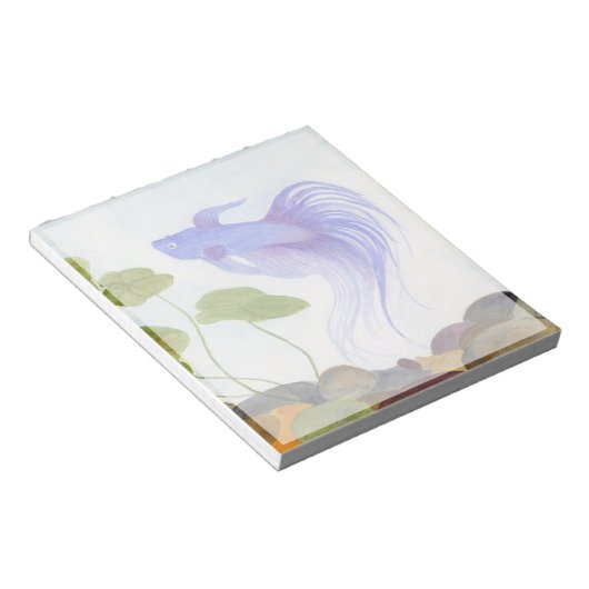 Bloc-note Bêta bleu (Incliné)