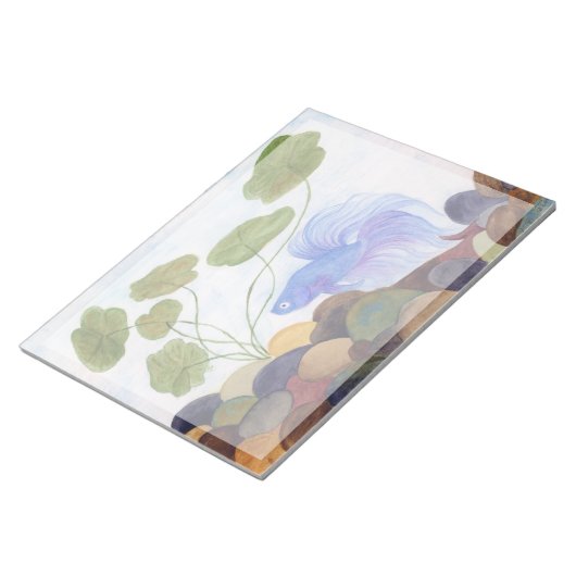 Bloc-note Bêta bleu (Incliné)