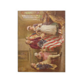 Bloc-note Betsy Ross, 1777 (Histoire américaine) (Patriote a (Tourné)