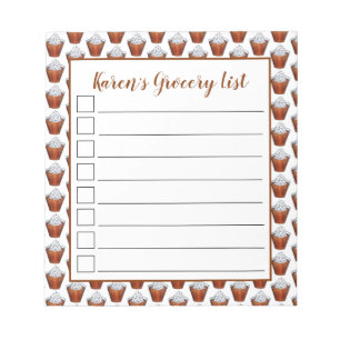 Bloc-note Beurre-écossais Pudding Crème à hanches Alimentati