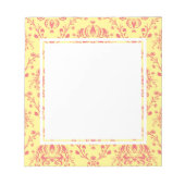 Bloc-note Beurre et canneberge Damas (Devant)