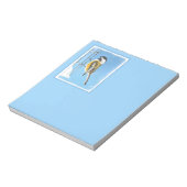 Bloc-note Bickadee sur la peinture d'alimentation - Oiseaux  (Tourné)