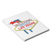 Bloc-note Bienvenue à Fabulous Las Vegas Noël (Incliné)