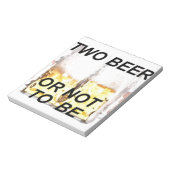 Bloc-note bière (Tourné)