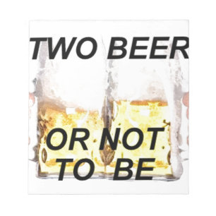 Bloc-note bière