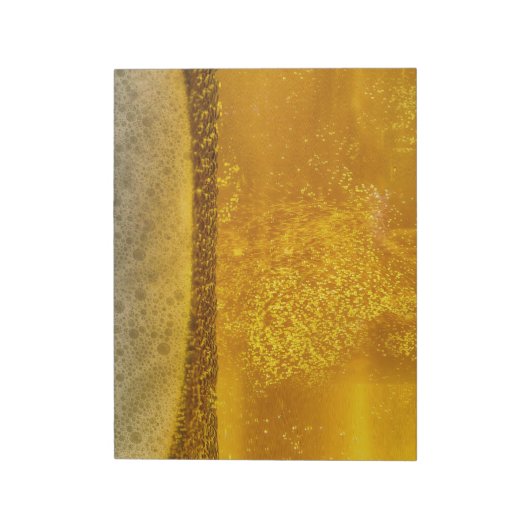 Bloc-note Bière Galaxy une mousse céleste d'étanchement (Tourné)