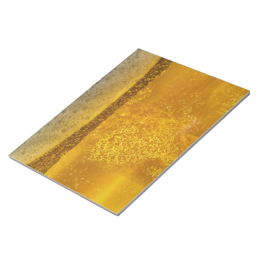 Bloc-note Bière Galaxy une mousse céleste d'étanchement (Incliné)