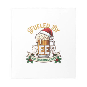 Bloc-note Bières Fêtées Mug de Joie de Noël Chapeau de Père