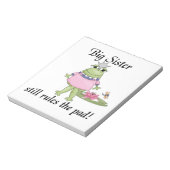 Bloc-note Big Sister gouverne les cadeaux de Pad (Tourné)