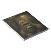 Bloc-note Bigfoot Sasquatch Alien UFO Funny (Incliné)
