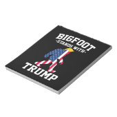 Bloc-note Bigfoot Se Déplace Avec Les Élections Trump De 202 (Tourné)
