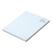Bloc-note Bignon éléphant avec crayon bleu (Tourné)