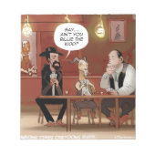 Bloc-note Billy L'Enfant ? Drôle dessin de chèvre (Devant)