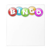 Bloc-note Bingo (Devant)