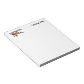 Bloc-note Biplane en bois (Incliné)