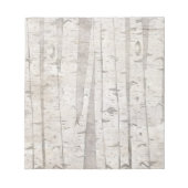 Bloc-note Birch Trees (Devant)