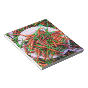Bloc-note Bird's Eye Chili Peppers