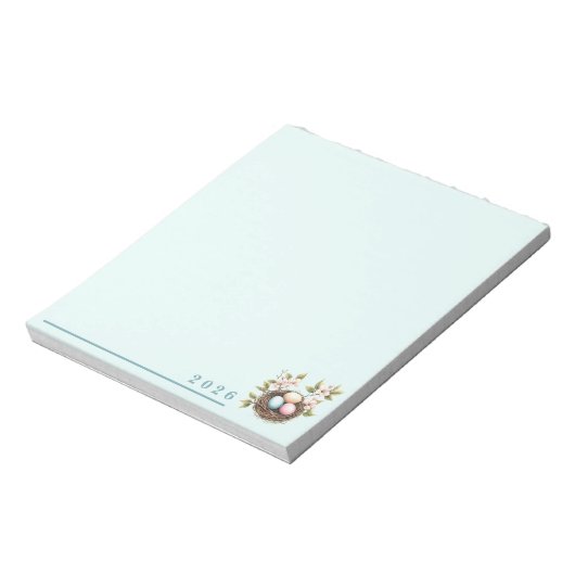 Bloc-note Bird's Nest Springtime Notepad (Tourné)