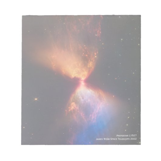 Bloc-note Birth of Star, James Webb Space Telescope 2022 (Devant)