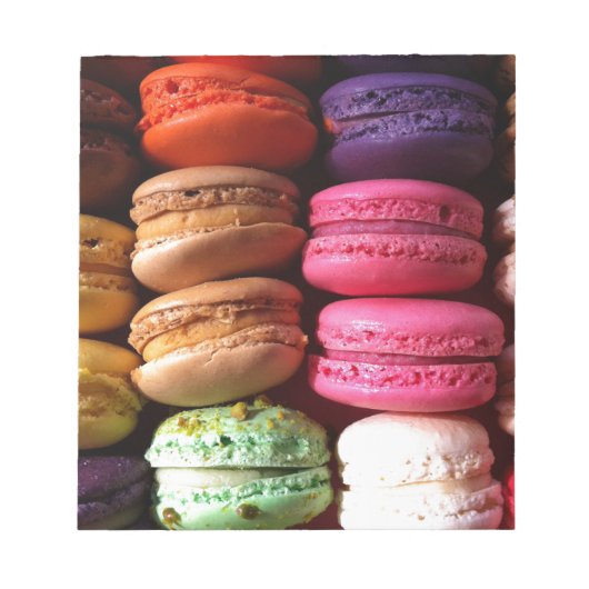 Bloc-note biscuits macaron (Devant)