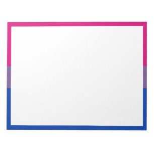 Bloc-note Bisexual pride