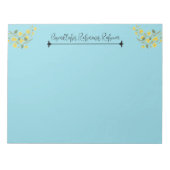 Bloc-note Bismillahir Rahmanir Raheem (Devant)