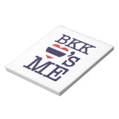 BLOC-NOTE BKK LOVE'S ME (Tourné)