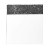 Bloc-note Black Cheetah Leopard Skin (Devant)