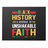 Bloc-note Black History A (Devant)