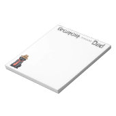 Bloc-note Black Lab Papa (Tourné)