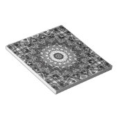 Bloc-note Black white, openwork, mandala (Incliné)