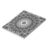 Bloc-note Black white, openwork, mandala (Tourné)