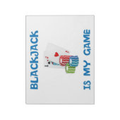 BLOC-NOTE BLACKJACK EST MON JEU (Tourné)