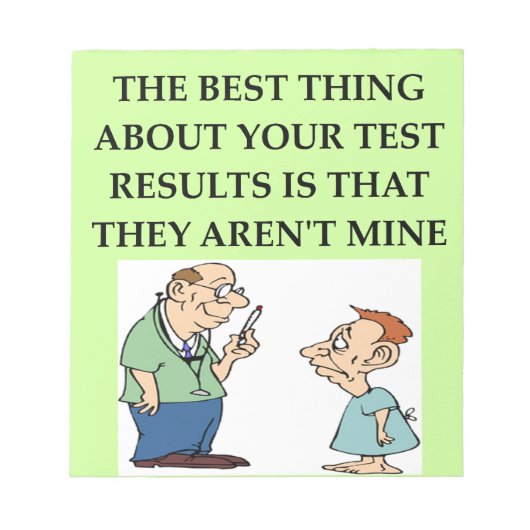 Bloc-note blague du médecin (Devant)