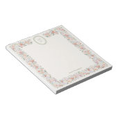 Bloc-note Blason Fleur Cottage (Incliné)