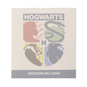 Bloc-note Blason timbré vintage HOGWARTS™