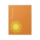 Bloc-note Blazing Sun Thunder_Cove (Tourné)