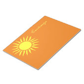Bloc-note Blazing Sun Thunder_Cove (Incliné)