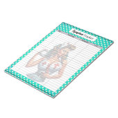 Bloc-note Blessé Infirmière Pinup_ Tracker Symptom (Incliné)