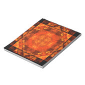 Bloc-note Blessing Abstrait Art Notepad (Tourné)