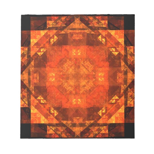 Bloc-note Blessing Abstrait Art Notepad (Devant)