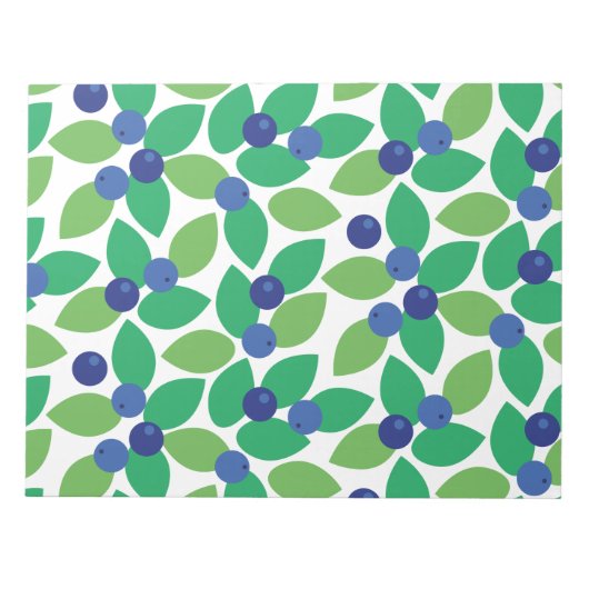 Bloc-note Bleu. (Devant)