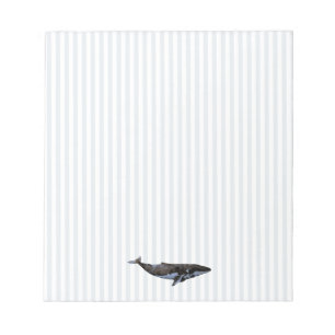 Bloc-note Bleu Baleine Bleue Barrière