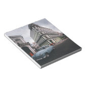 Bloc-note Bleu Classic Vintage Car Cityscape (Incliné)