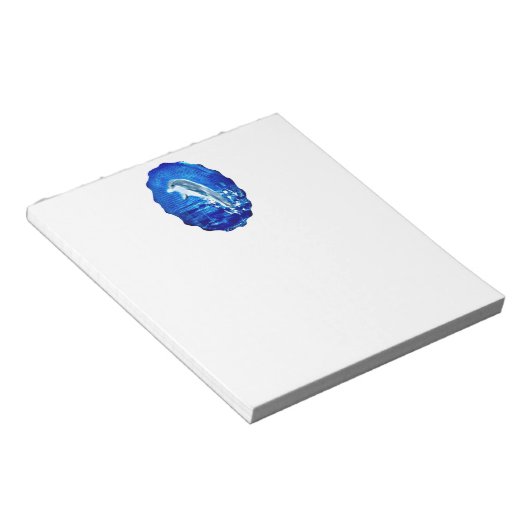 Bloc-note Bleu de dauphin (Incliné)