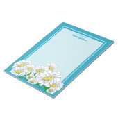 Bloc-note Bleu de marguerite - Bleu Non doublé (Incliné)