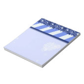 Bloc-note Bleu d'hiver (Tourné)