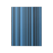 Bloc-note Bleu - Grandes noires (Tourné)