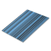 Bloc-note Bleu - Grandes noires (Incliné)