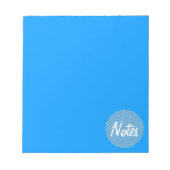 Bloc-note | Bleu-Notes (Devant)